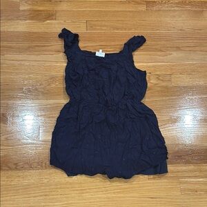 Chic Navy Sleeveless Romper
